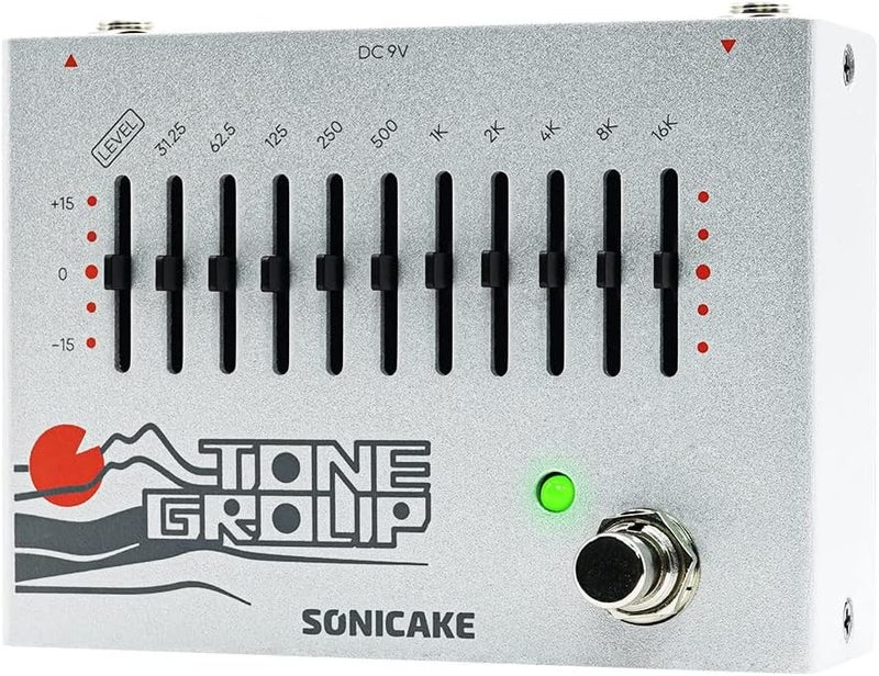 SONICAKE EQ Equalizer Guitar Effects Pedal Tone Group 10-Band - Image 1